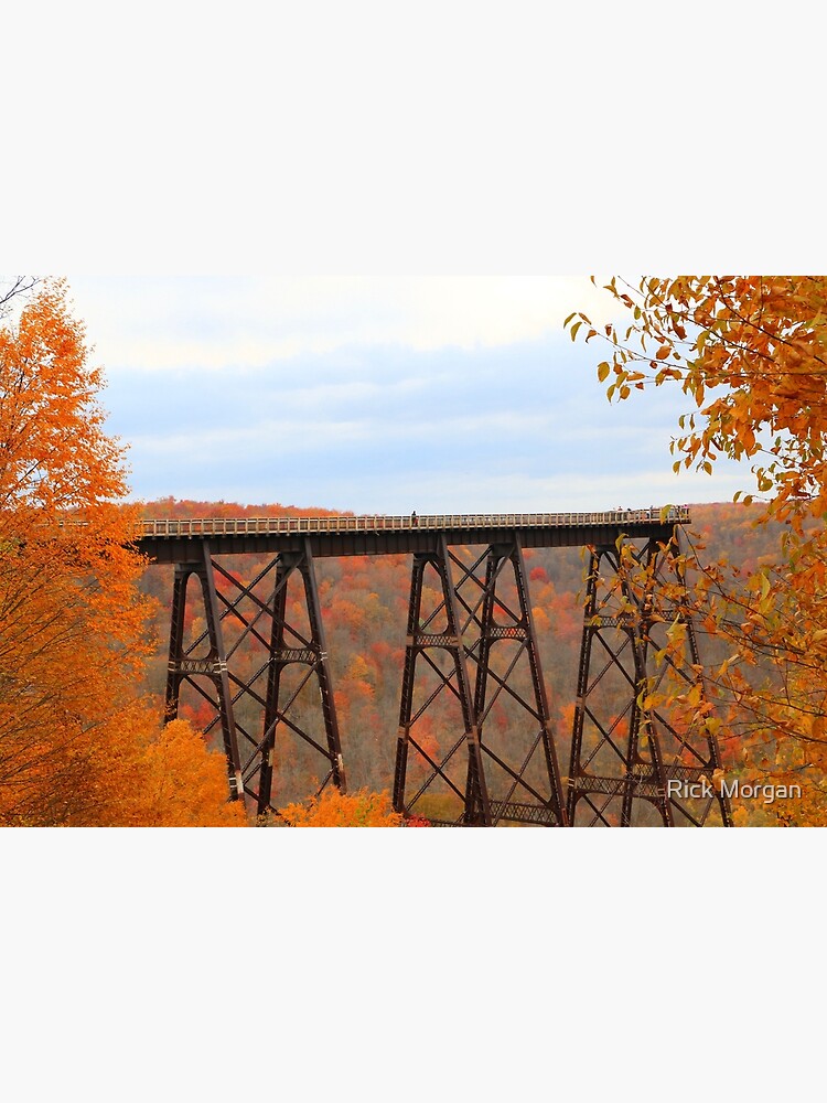 Picturesque Autumn at Kinzua Bridge by RMorganSnapshot