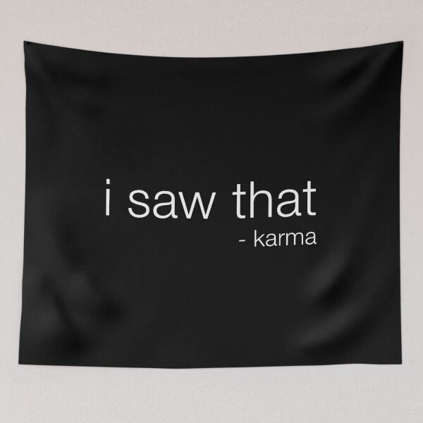 Item preview, I Saw That, By Karma designed and sold by reqinazasmine.