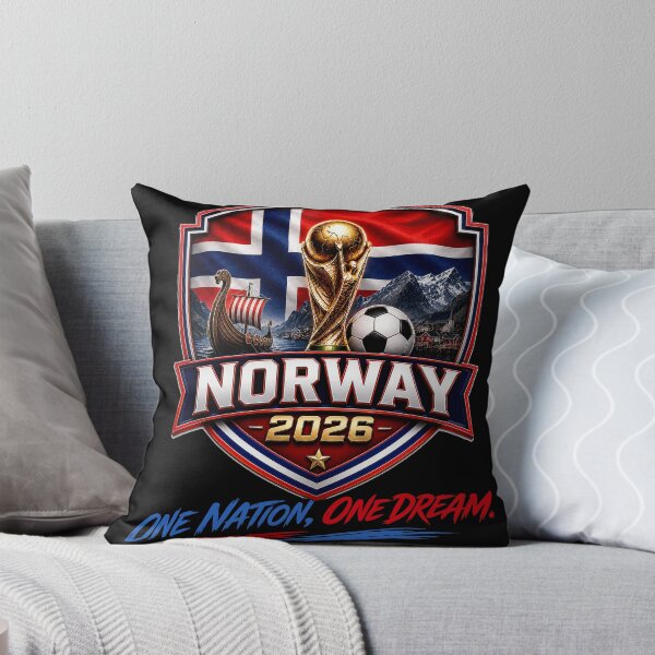 Item preview, Norway 2026 Football  | Heia Norge | Norway Football Pride | Norwegian Fan Tee designed and sold by Huddy-clothes.