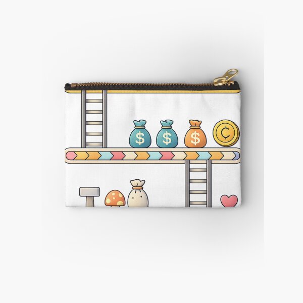 Item preview, Retro Game Art – Cute Platform Levels with Coins designed and sold by SoftSproutstu.