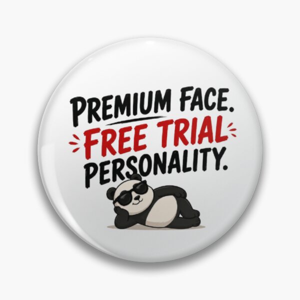 Item preview, Premium Face Free Trial Personality designed and sold by ArtTitian.