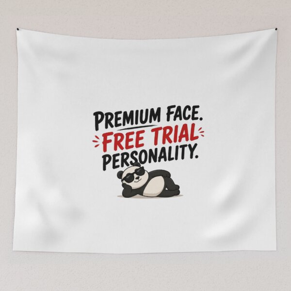 Item preview, Premium Face Free Trial Personality designed and sold by ArtTitian.