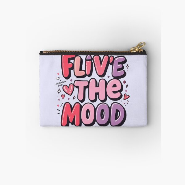 Item preview, Flive The Mood Cute Pastel Bubble Letters Y2K Kawaii Aesthetic designed and sold by ConfuseLab Alt.