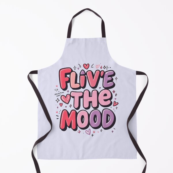Item preview, Flive The Mood Cute Pastel Bubble Letters Y2K Kawaii Aesthetic designed and sold by ConfuseLab Alt.