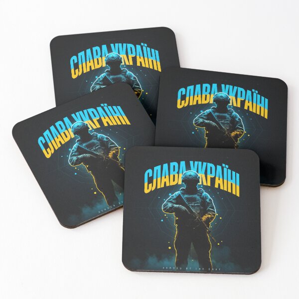 Item preview, Slava Ukraini Neon Soldier Hero Art  designed and sold by PowerArtUa.