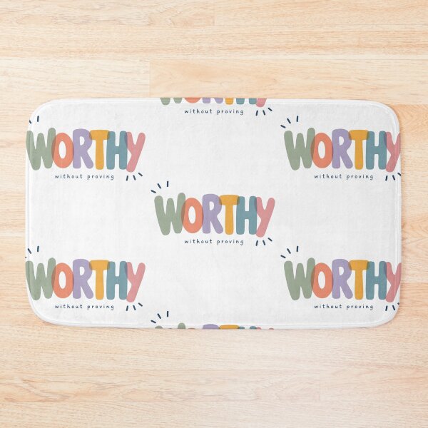 Item preview, WORTHY without Proving designed and sold by EuphoriaWithin.