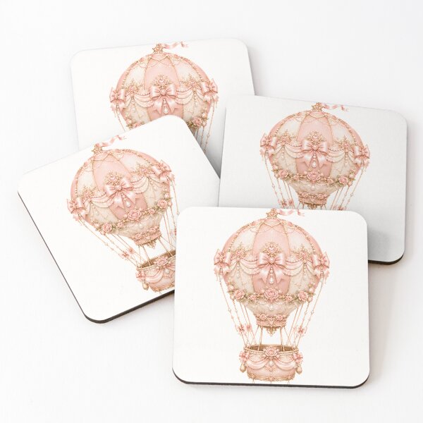 Item preview, coquette hot air balloon designed and sold by looplandger.