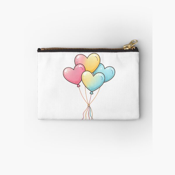 Item preview, Heart Balloon Sticker – Pastel Cute Kawaii Bundle designed and sold by SoftSproutstu.