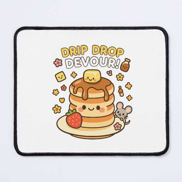Item preview, Drip Drop Devour Cute Pancake Stack Kawaii designed and sold by Itjung-Room.