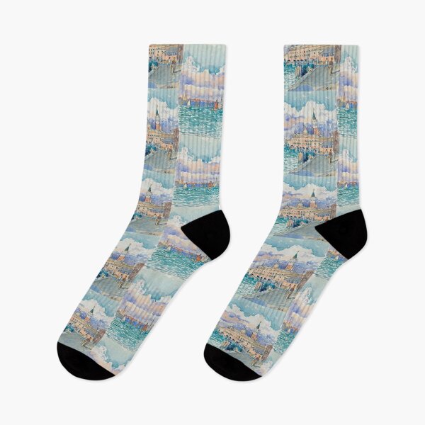 Item preview, Venice by Henri-Edmond Cross 1903 - Digitally remastered art print designed and sold by TheHappyK.