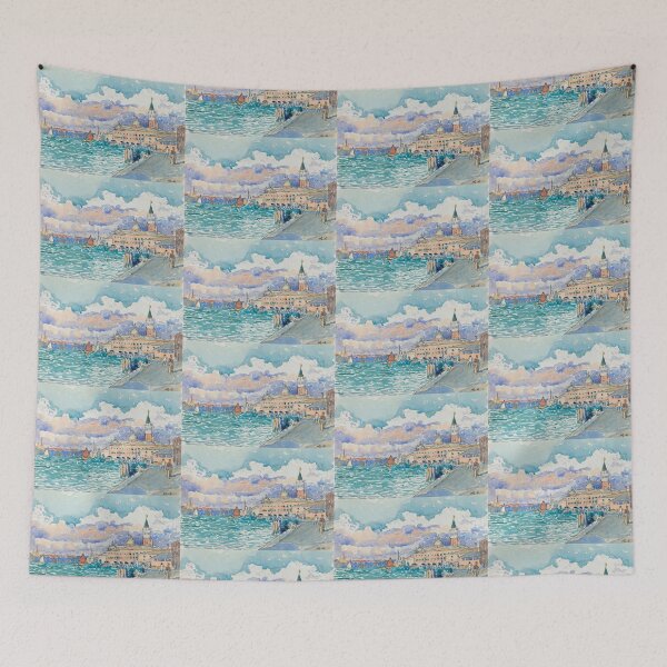 Item preview, Venice by Henri-Edmond Cross 1903 - Digitally remastered art print designed and sold by TheHappyK.
