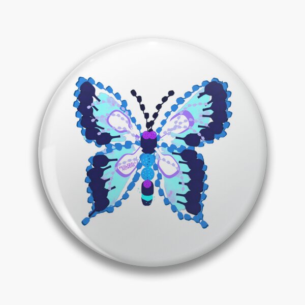 Item preview, Pickleball Butterfly Cute Blue Wings Graphic designed and sold by PickleballWeart.