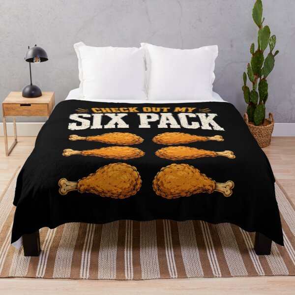 Item preview, Check Out My Six Pack Fried Chicken designed and sold by zoes-ink.