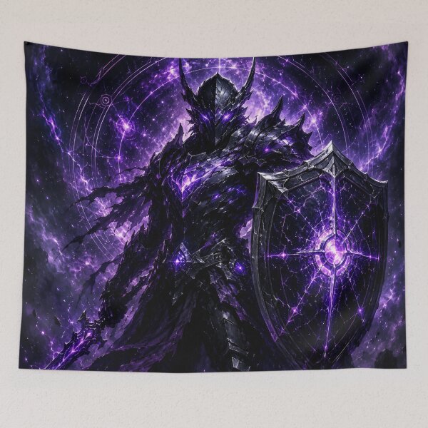 Item preview, Void Aegis (Series 9) - Cyberpunk Interstellar Frontline Heavy Shield Mecha Art designed and sold by RiteshCenter.