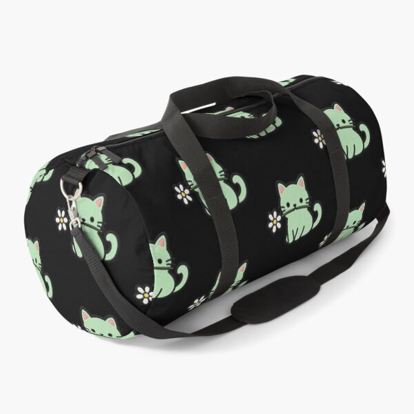 Item preview, Cute Cat Holding a Flower Embroidery Patch designed and sold by ColorSplash123.