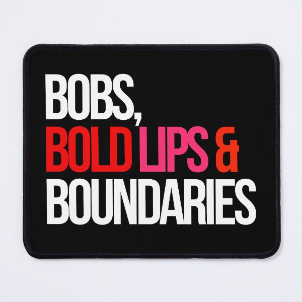 Item preview, BOBS, BOLD LIPS AND BOUNDARIES designed and sold by alegnacreates.