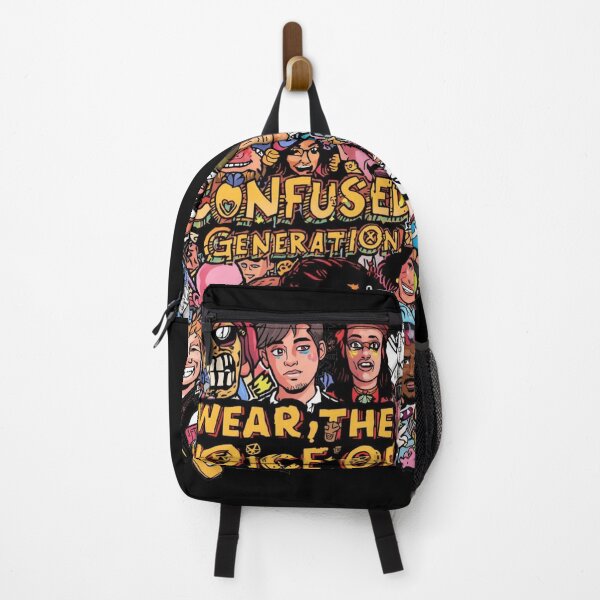 Item preview, Wear The Voice Of Confused Generation Chaotic Pop Art Collage designed and sold by ConfuseLab Shop.