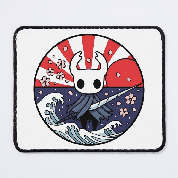 Item preview, Hollow Knight Japanese Crest - Rising Sun Cherry Blossom Art designed and sold by HollyAllenzo.