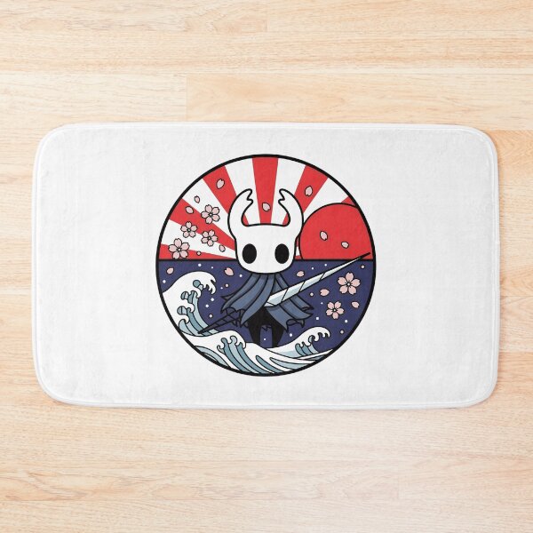 Item preview, Hollow Knight Japanese Crest - Rising Sun Cherry Blossom Art designed and sold by HollyAllenzo.