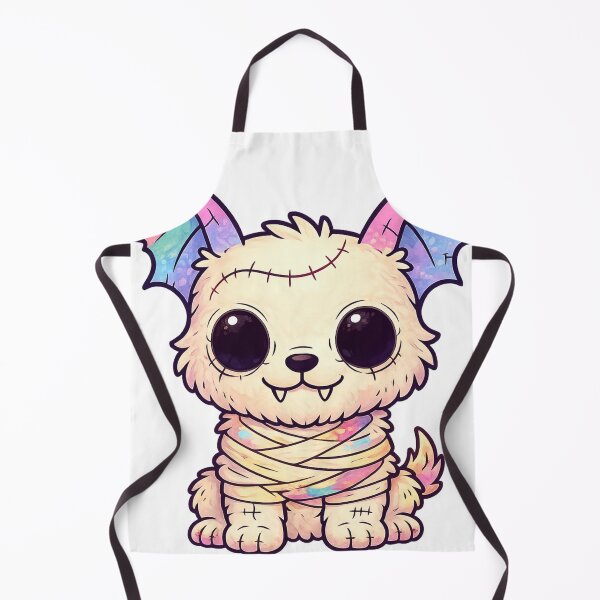 Item preview, Pastel Goth Sticker – Spooky Cute Mummy Dog designed and sold by SoftSproutstu.
