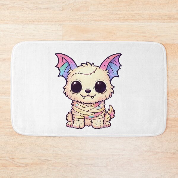 Item preview, Pastel Goth Sticker – Spooky Cute Mummy Dog designed and sold by SoftSproutstu.