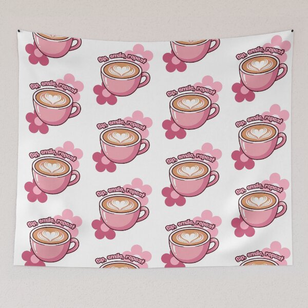 Item preview, Sip, Smile, Repeat -coffee designed and sold by priyankajustine.
