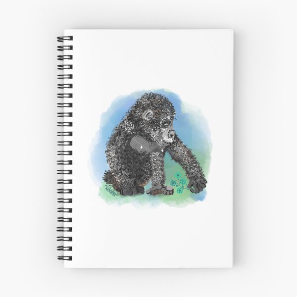 Item preview, Funny Gorilla Pickleball Paddle Sports Art designed and sold by PickleballWeart.