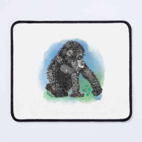 Item preview, Funny Gorilla Pickleball Paddle Sports Art designed and sold by PickleballWeart.