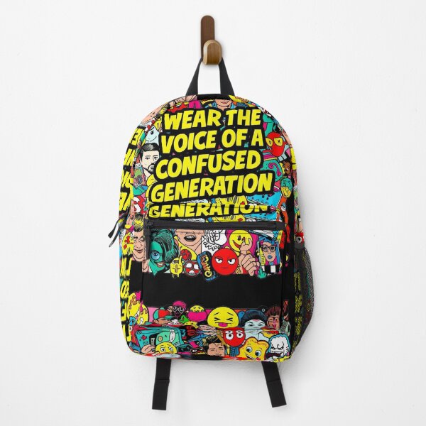 Item preview, Wear The Voice Of Confused Generation Chaotic Pop Art Collage designed and sold by ConfuseLab Alt.