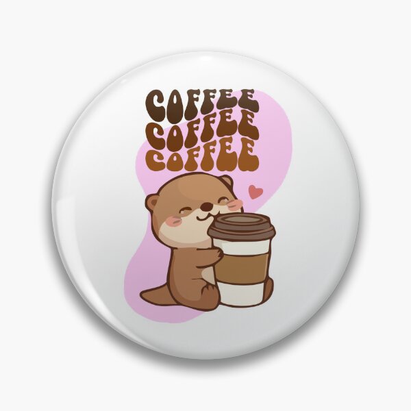 Item preview, Coffee, coffee, coffee - cute otter designed and sold by priyankajustine.