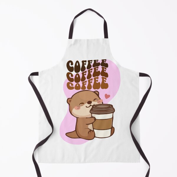 Item preview, Coffee, coffee, coffee - cute otter designed and sold by priyankajustine.