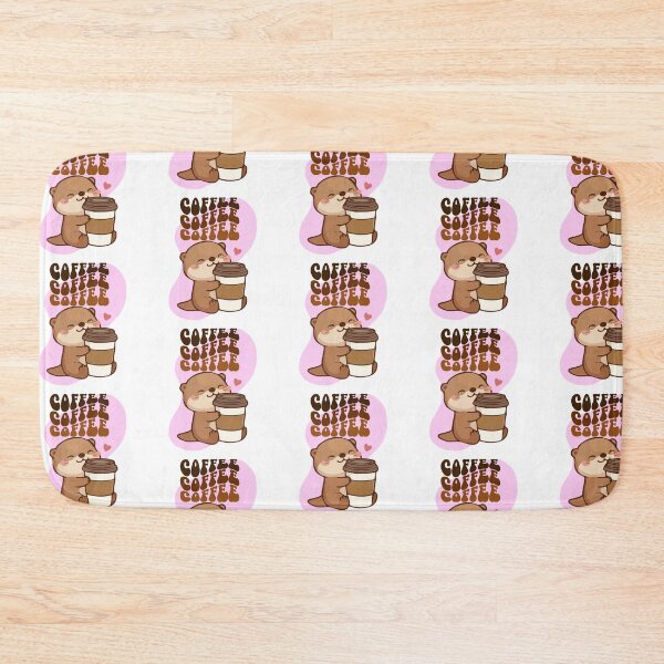 Item preview, Coffee, coffee, coffee - cute otter designed and sold by priyankajustine.