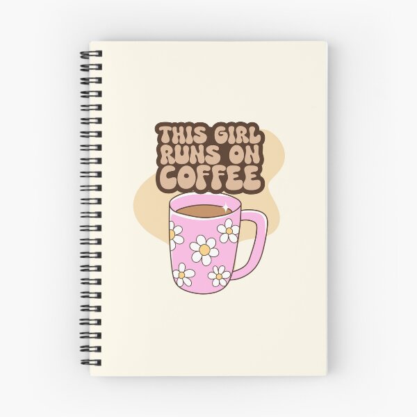 Item preview, This girl runs on coffee designed and sold by priyankajustine.