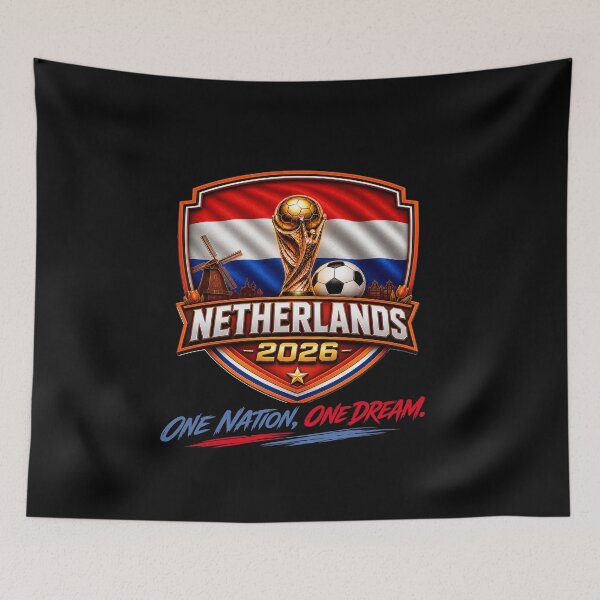 Item preview, Netherlands Football 2026 Fan Crest | Dutch Soccer Hup Holland Hup designed and sold by Huddy-clothes.