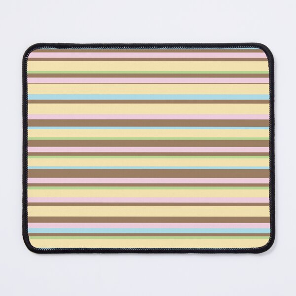 Item preview, Cute Pink, Brown, Yellow, Green and Blue Stripe designed and sold by kindacute-shop.