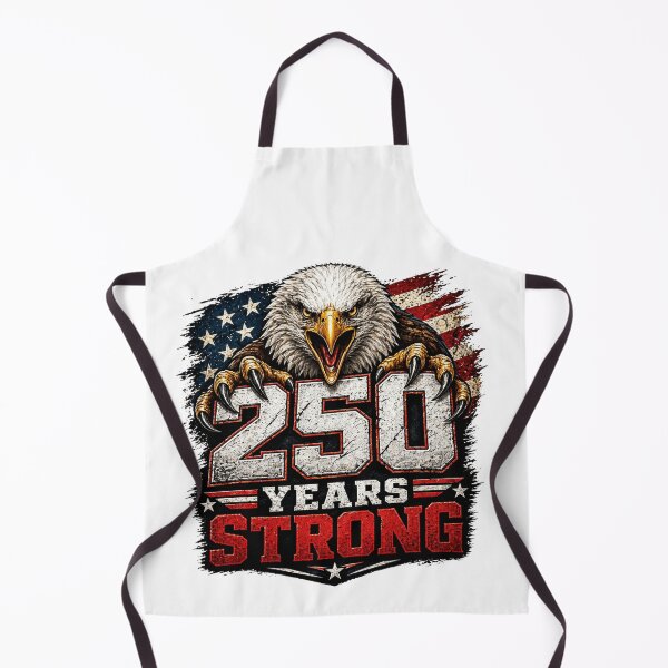 Item preview, 250 Years Strong Patriotic Eagle America 250 designed and sold by BestKindStudio.
