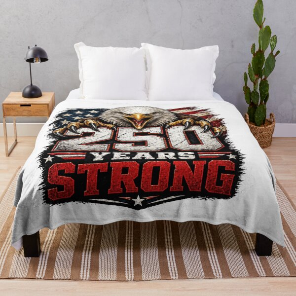 Item preview, 250 Years Strong Patriotic Eagle America 250 designed and sold by BestKindStudio.