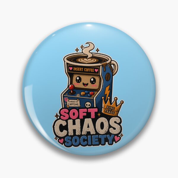 Item preview, King of Trash Soft Chaos Society designed and sold by logicfun.