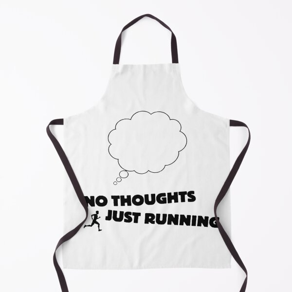 Item preview, No Thoughts, Just Running designed and sold by RunningWhiskers.