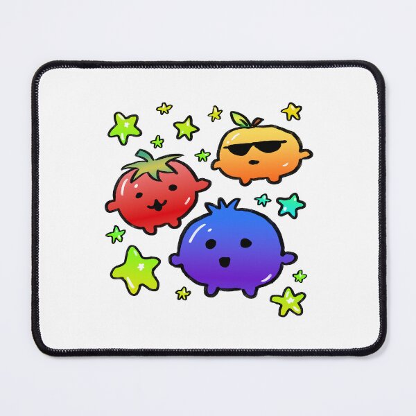 Item preview, mini fruit and stars designed and sold by DewieDraws.
