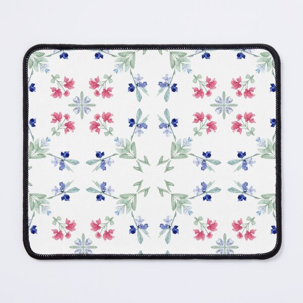 Item preview, Geometric Floral Watercolor Pattern designed and sold by wissal.studio.