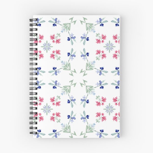 Item preview, ​Geometric Floral Watercolor Pattern designed and sold by wissal.studio.