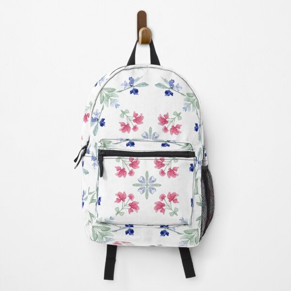 Item preview, Geometric Floral Watercolor Pattern designed and sold by wissal.studio.