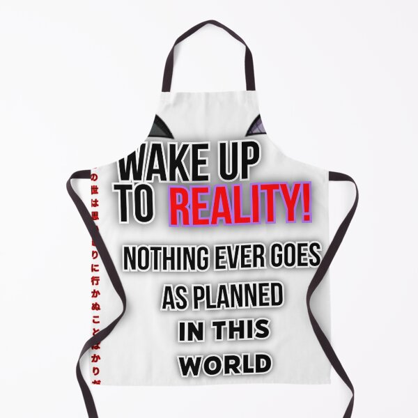 Item preview, Wake Up To Reality Madara Anime Quote designed and sold by @PrintovaArt.