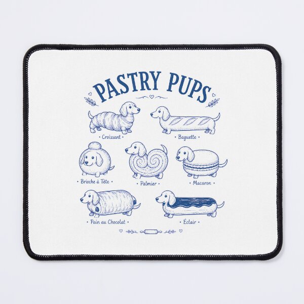 Item preview, Pastry Pups Dachshund Cute designed and sold by zoes-ink.