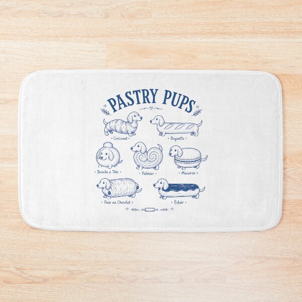Item preview, Pastry Pups Dachshund Cute designed and sold by zoes-ink.