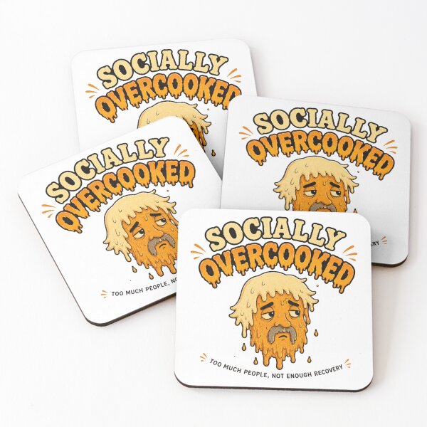 Item preview, Socially Overcooked designed and sold by Soeklahan07.