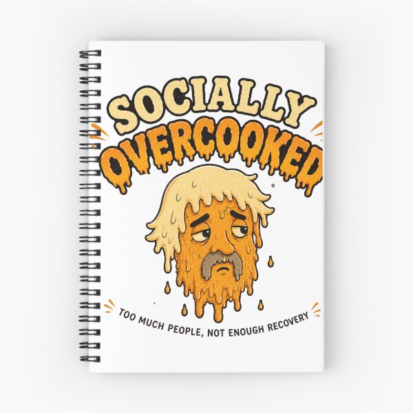 Item preview, Socially Overcooked designed and sold by Soeklahan07.