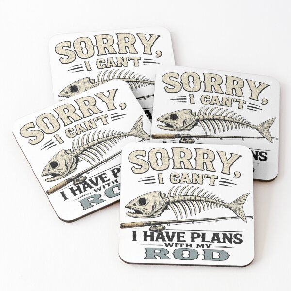 Item preview, SORRY I CAN'T I HAVE PLANS WITH MY ROD - Funny Fishing Shirt designed and sold by shirthappens8.