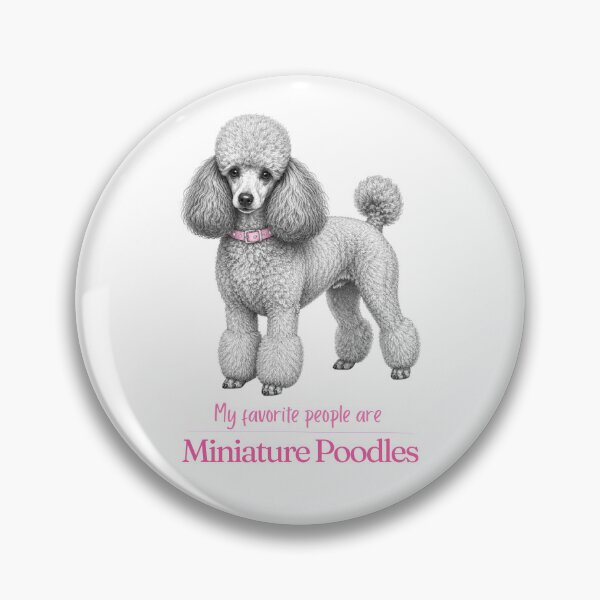 Item preview, My Favorite People Are Miniature Poodles | Mini Poodle Mom Dad Gift | Miniature Poodle Christmas Gift | Birthday Gift | Show Cut Shirt Mug designed and sold by The Frog.